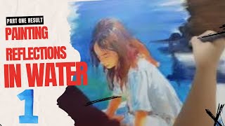 Captivating Sunset Art | Painting Reflections in Water | Time-lapse Masterpiece (Part One)