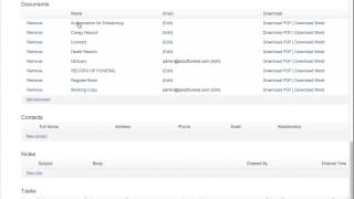 Take a 5min Video Tour Of Our System | Memorial Director - Funeral Home Software