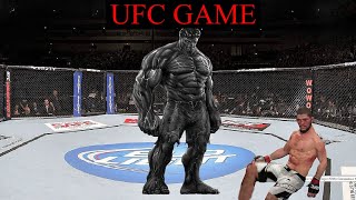 Khabib Nurmagomedov vs. Black Hulk EA Sports UFC 4 immortal
