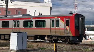 【存在感のあるMH!】 しなの鉄道 SR1系 ミュージックホーン鳴らし橋に進入