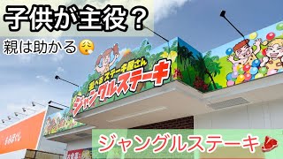 愛知県　額田郡　幸田町　子供が永遠と楽しめるステーキ屋　ジャングルステーキ　でボッチステーキを楽しんだ孤高の旅人