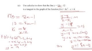 2017 NCEA Level 2 Calculus Q2 solved and explained by an Engineer. Q2a-e. #NCEA #maths #stem