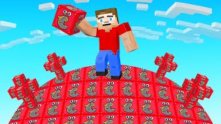 Minecraft BUT The Entire World Is SLOGO LUCKY BLOCKS!