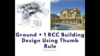 G+1 RCC Building Using Thumb Rule