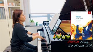 ABRSM Piano Grade 2 A2 Elisabetta de Gambarini: Minuet in A