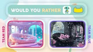 Would You Rather? Under the Sea, Home Edition 🌊🏠 | Kids Daily Quiz | Riddle, the Robot