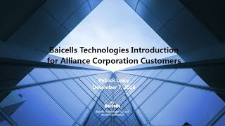 Baicells  LTE Solution for WISPs \u0026 Small Operators