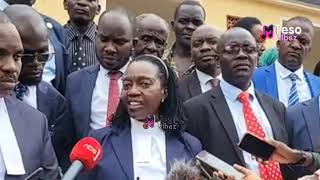 Kenyan ironlady Martha Karua joins Dr Kizza Besigye legal team, lectures Uganda government