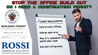 How to get an Office Space Building Permit / Construction Permit in Montgomery County Maryland