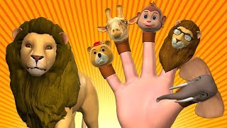 Animal Finger Family 3 | Finger Family Kids Songs - Animals Nursery Rhymes for Children