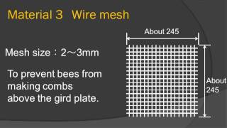 【Part5】How to make traditional bee hive of Japanese honeybee