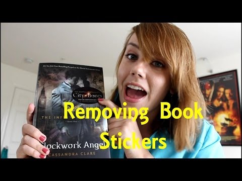 Removing Those Pesky Book Stickers Removing Those Pesky Book Stickers