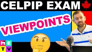 CELPIP EXAM PRACTICE — VIEWPOINTS