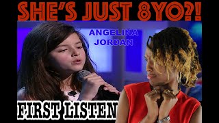 FIRST TIME HEARING Angelina Jordan (8) - Fly Me To The Moon - The View 2014 | REACTION