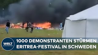 ERITREA-FESTIVAL: 50 Verletzte, 100 Festnahmen – Heftige Ausschreitungen auch in Schweden