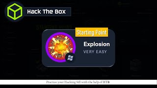 #4 Exploison - Starting Point - Hack The Box || Complete detailed Walkthrough