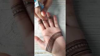 Easy \u0026 Elegant😍😱Kaveri mehendi design😍//must try/@KaveriMehendi04#trending #firstshorts#viralvideo