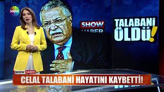 Celal Talabani hayatını kaybetti!