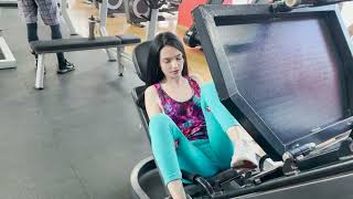Leg Exercises Training || Polina || #Yoga #Gym #Workout