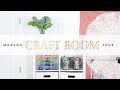 Craft Room Tour and Organization 2019 | Pen Storage and Organization