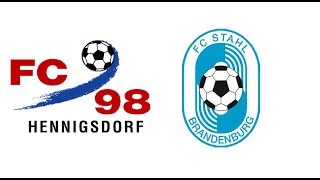 C - Junioren Landesklasse Nord/West FC 98 Hennigsdorf vs. FC Stahl Brandenburg 22.4.2018