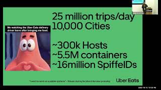 Stepping on the SPIFFE Scale - Steven Dang (Uber) , Prasad Borole (Uber)