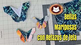 Clase en Vivo: Mariposas con Retazos de Tela