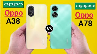 Oppo A38 4g vs Oppo A78 4G