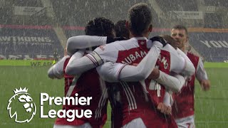 Bukayo Saka completes quickfire Arsenal double against West Brom | Premier League | NBC Sports