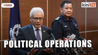 Ex-IGP claims Hamzah wanted to use Special Branch for own political purpose