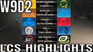 LCS Highlights ALL GAMES Week 9 Day 2 Spring 2019 League of Legends NALCS