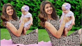 Priyanka Chopra shared First Look of her Daughter's Malti Marie Chopra Jonas with husband Nick Jonas