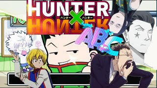 Learn the Alphabet with Hunter x Hunter