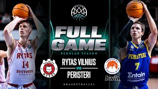 Rytas Vilnius v Peristeri bwin | Full Game | Basketball Champions League 2022/23