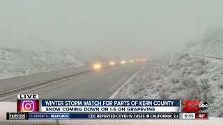 Snow on the Grapevine: safety tips for your morning commute