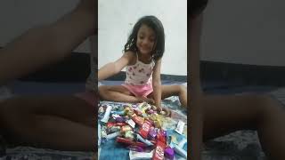 এতগুলো চকলেট 🍫 #chocolate #kids