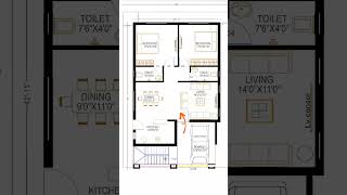 30x45 house plan #housedeign #houseplans #homedesign #architecture #floorplan #shorts #homeplan