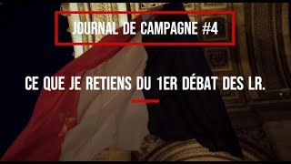 JdC #4 : ce que je retiens du 1er débat des Républicains.