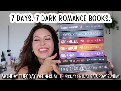 READ ONLY DARK ROMANCE FOR ONE WEEK (7 BOOKS IN 7 DAYS)