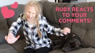 Celebrating 75K Subscribers - Ruby Reacts to Your Comments - Six Blind Kids Challenge!