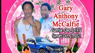 Gary Anthony McCalfie Funeral Service