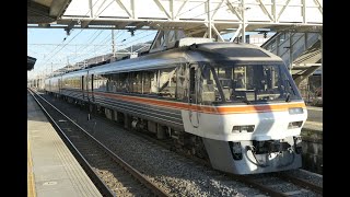 [鉄道車窓2020-12-06]団体「ワイドビューひだ・南紀」の車両(キハ85系)で行く！普段は通らない貨物線の旅 関ヶ原行(名古屋→関ヶ原)