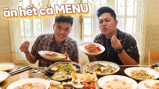 Review tất các các loại mỳ Ý... ở Spaghetti Box | Ăn Hết