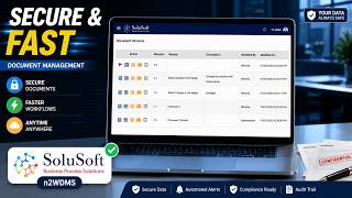 Advanced Version Control & Smart Document Tracking | SoluSoft N2wDMS