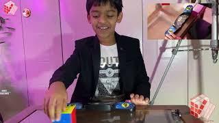 Best of 5 in solving 3x3 Rubik's Cube Using StackMat Timer- Solving Under 30 Sec| Ronito Challenges