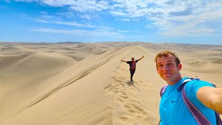 Visiting the Peruvian Desert: Ica Peru | Huacachina Sandboarding & Pisco Tasting 🇵🇪