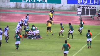 【2013年10月06日】ラグビー関東大学リーグ戦1部 中央大学 vs 立正大学