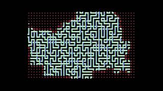 Commodore 64 Wave Function Collapse Algorithm Visualisation