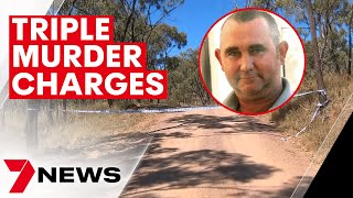 Darryl Young faces court accused of triple murder in Bogie, North Queensland | 7NEWS