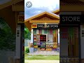 Simple House Design with STORE | 2 Bedrooms #shorts #housewithstore #bahaytindahan #simplehouse